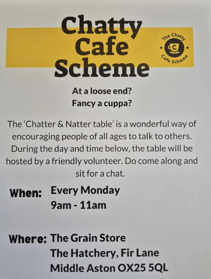 Chatty Cafe poster