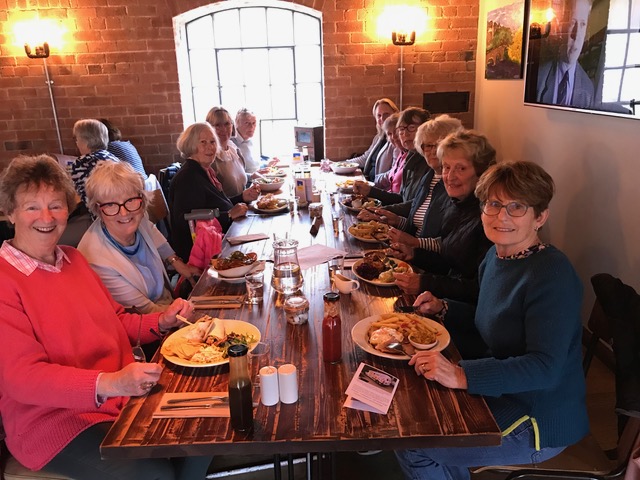 Lunch at the brewery